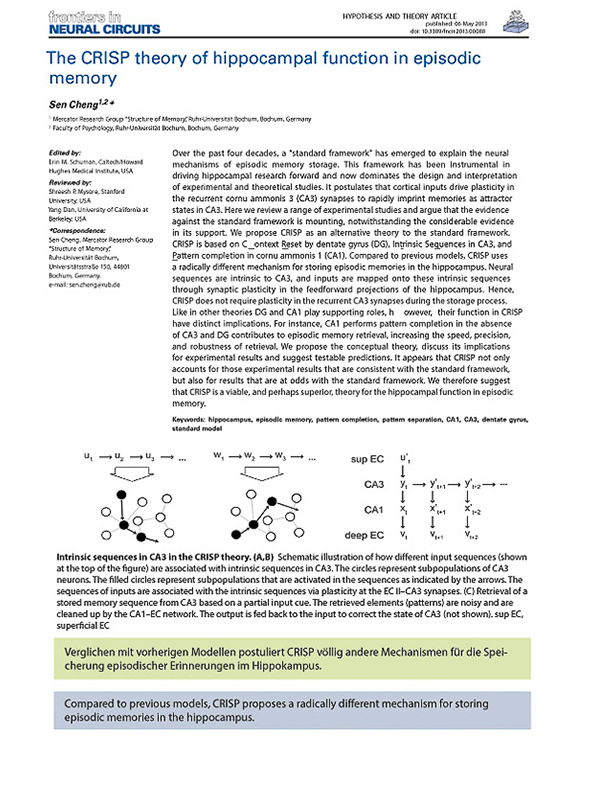 Computational Neuroscience 2018 